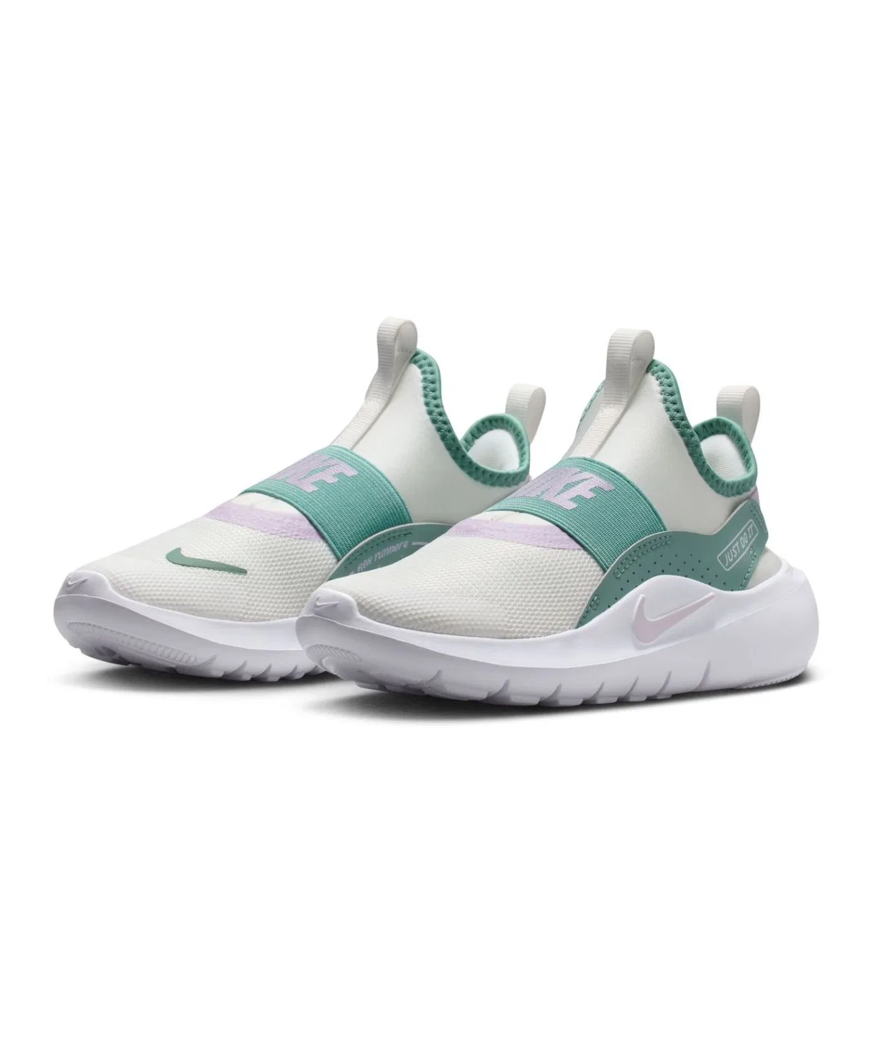 Детские кроссовки с эластичными ремешками Flex Runner 4 PS NIKE, Blue — фото 2