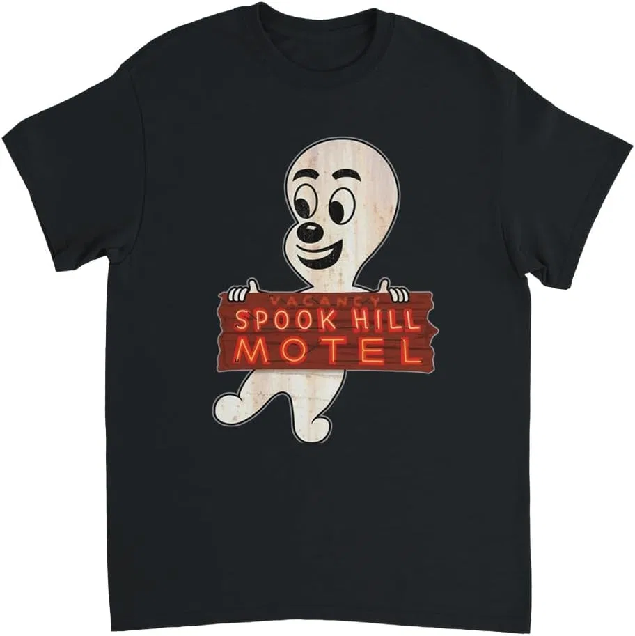 Футболка с принтом Spook Hill Motel, Black