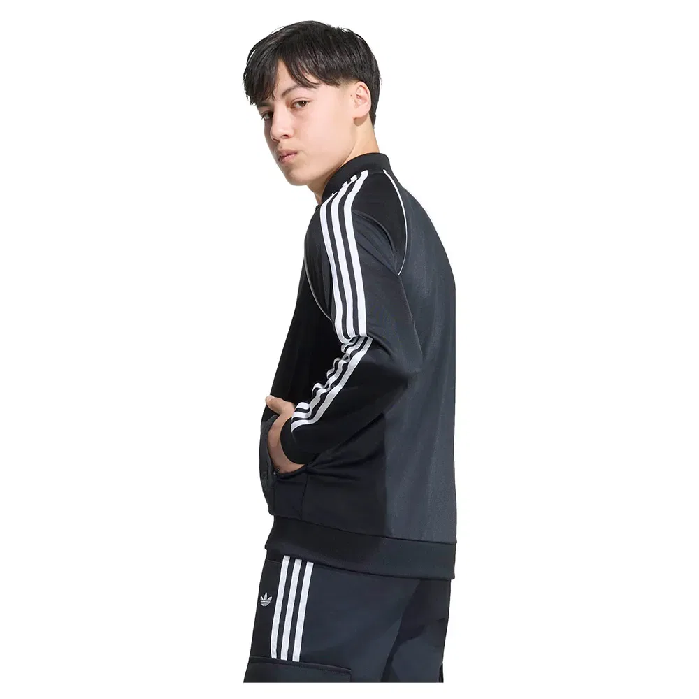 Худи на молнии Adidas Originals, черный — фото 2