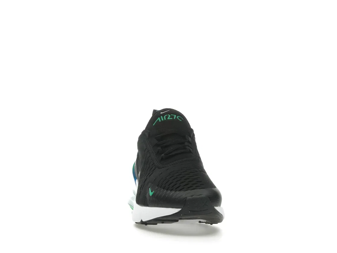 Детские кроссовки Lifestyle Nike Air Max 270, Black/Malachite/Photo Blue/White — фото 2