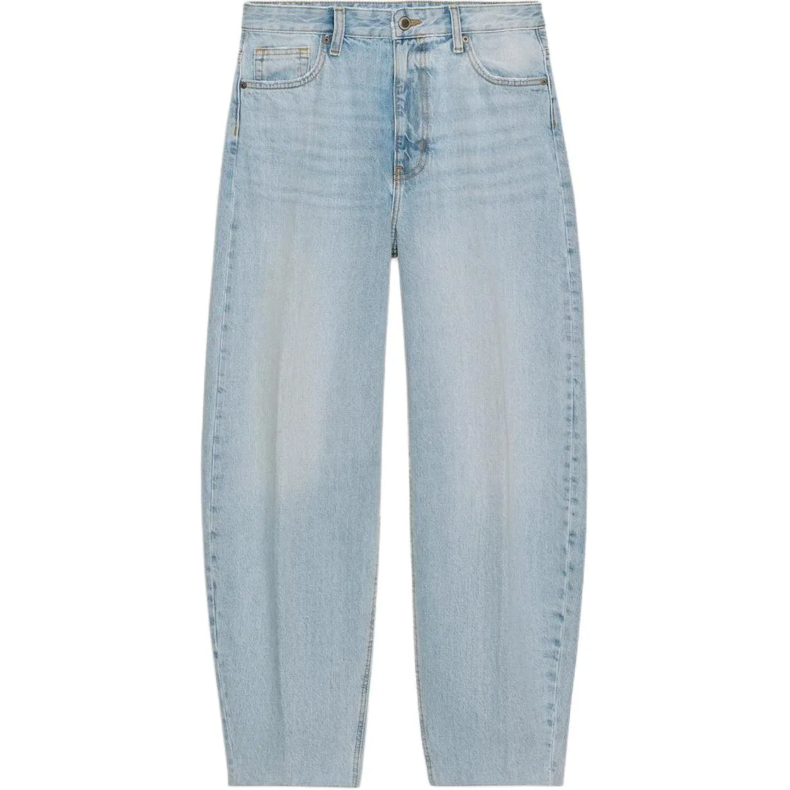 Женские джинсы зауженные Light Blue ZARA