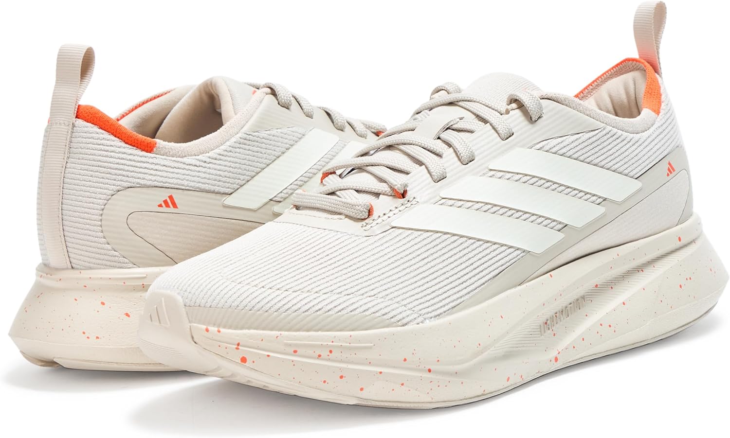 Мужские кроссовки для бега adidas Duramo SL 2, белый/оранжевый — фото 3