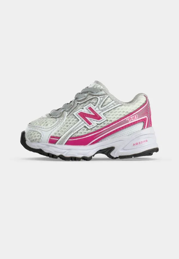 Кроссовки дышащие New Balance, белый/розовый — фото 2
