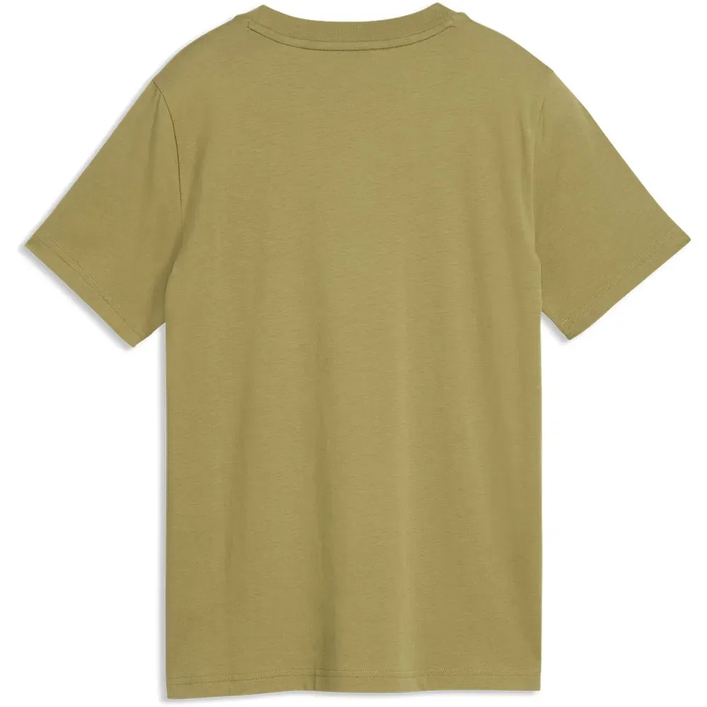 Футболка с коротким рукавом Essential 2 Color Small Nº1 Logo Puma, зеленый — фото 2