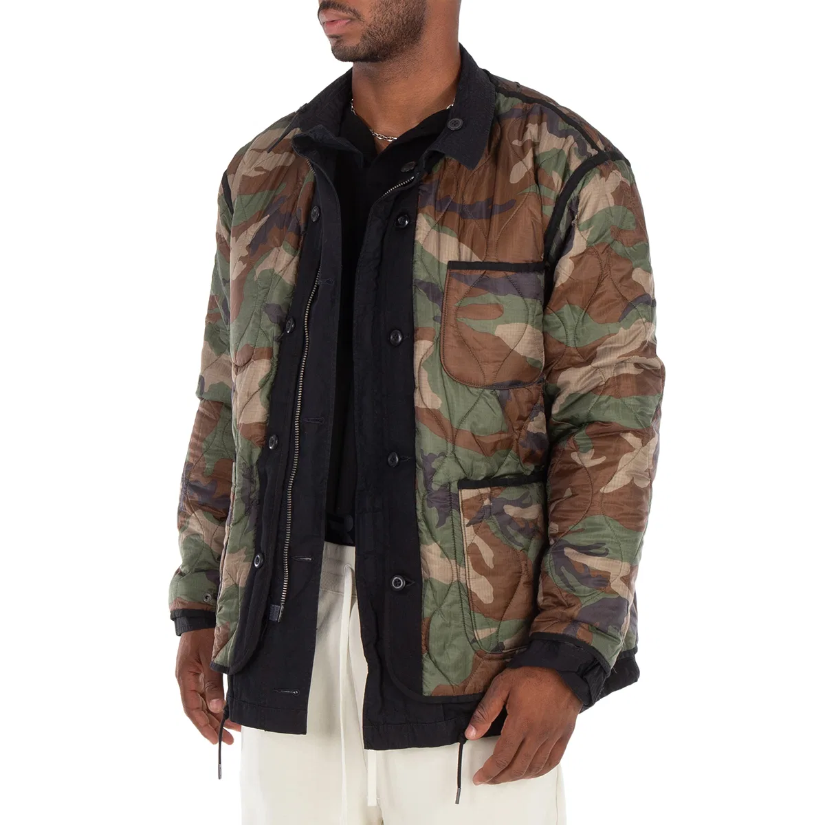 Куртка мужская двусторонняя Field Reversible Cotton Jacket Polo Ralph Lauren, Black — фото 2