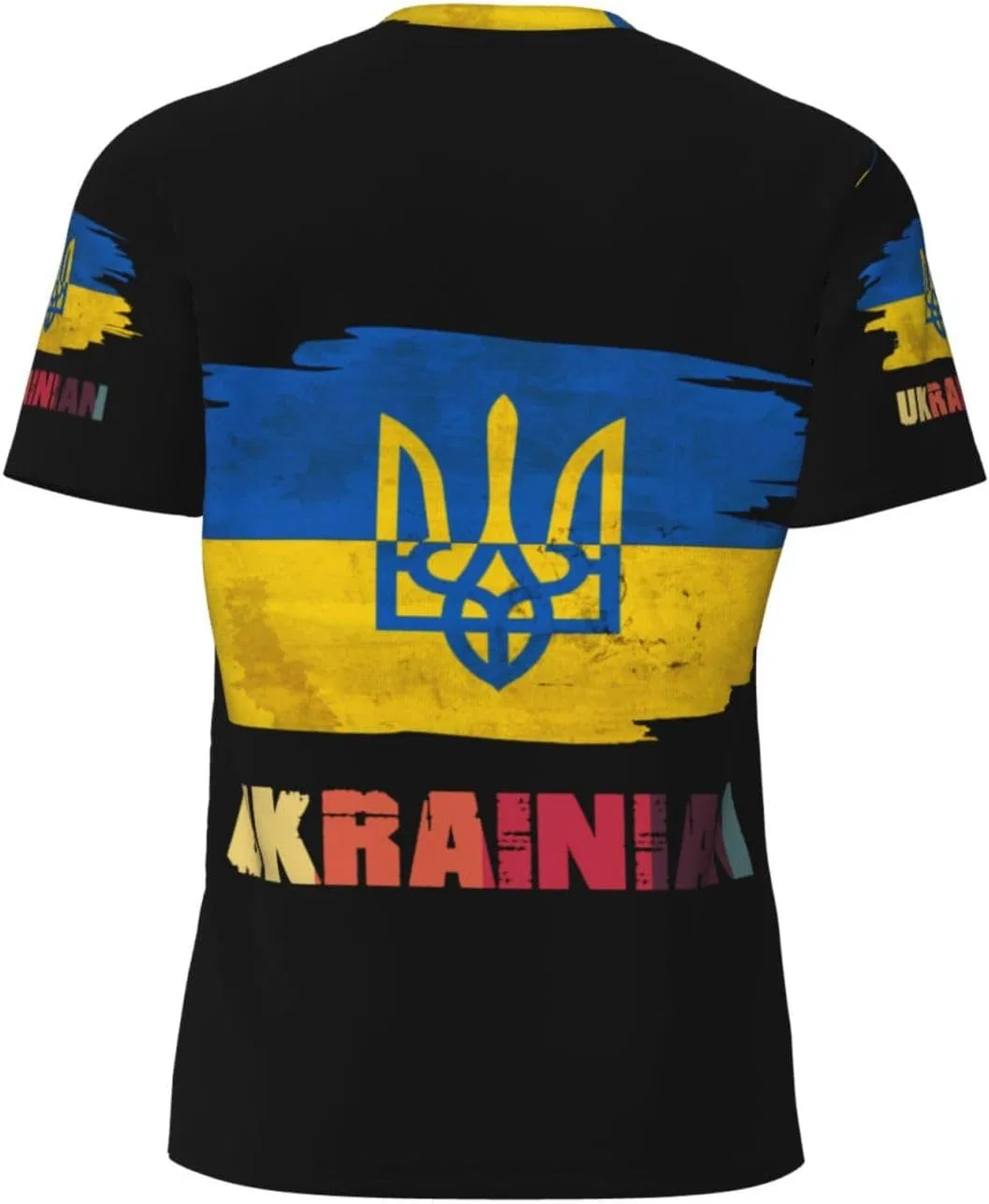 Мужская быстросохнущая футболка Regular Fit, Black — фото 2