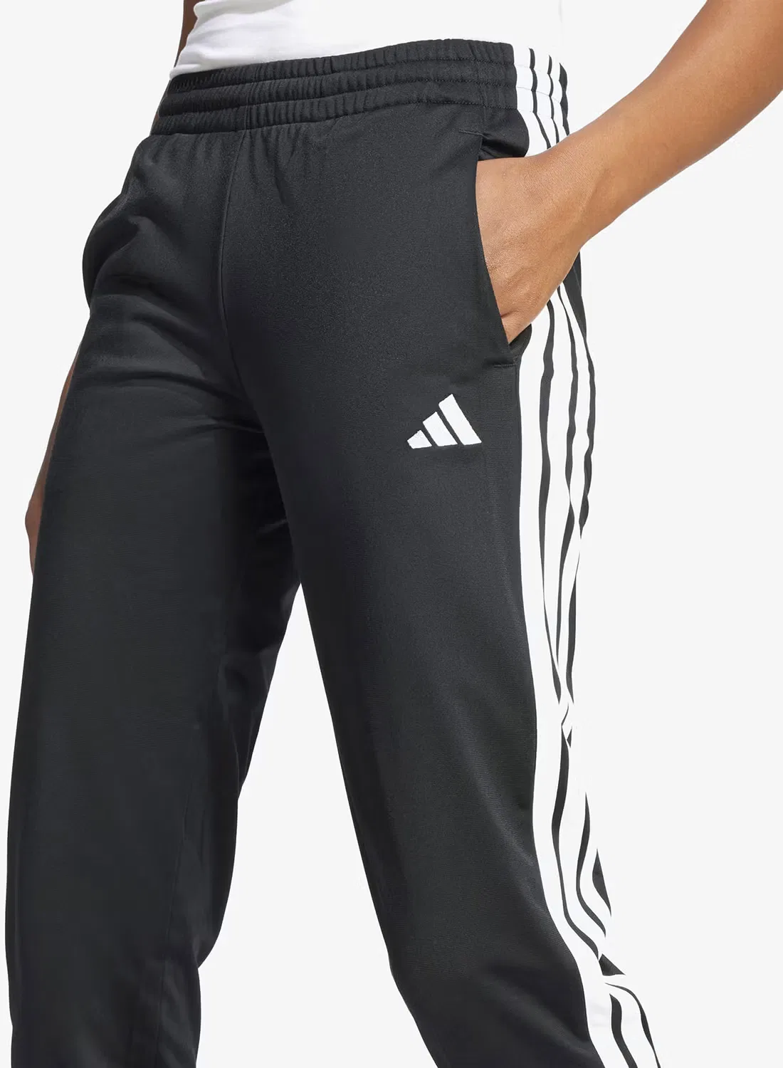 Брюки спортивные с блеском Dayready Adidas, черный — фото 3