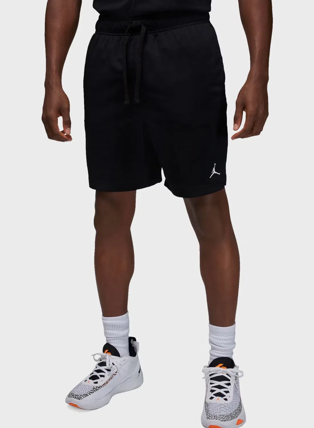 Шорты с логотипом Dri-Fit mesh Jordan, черный — фото 3