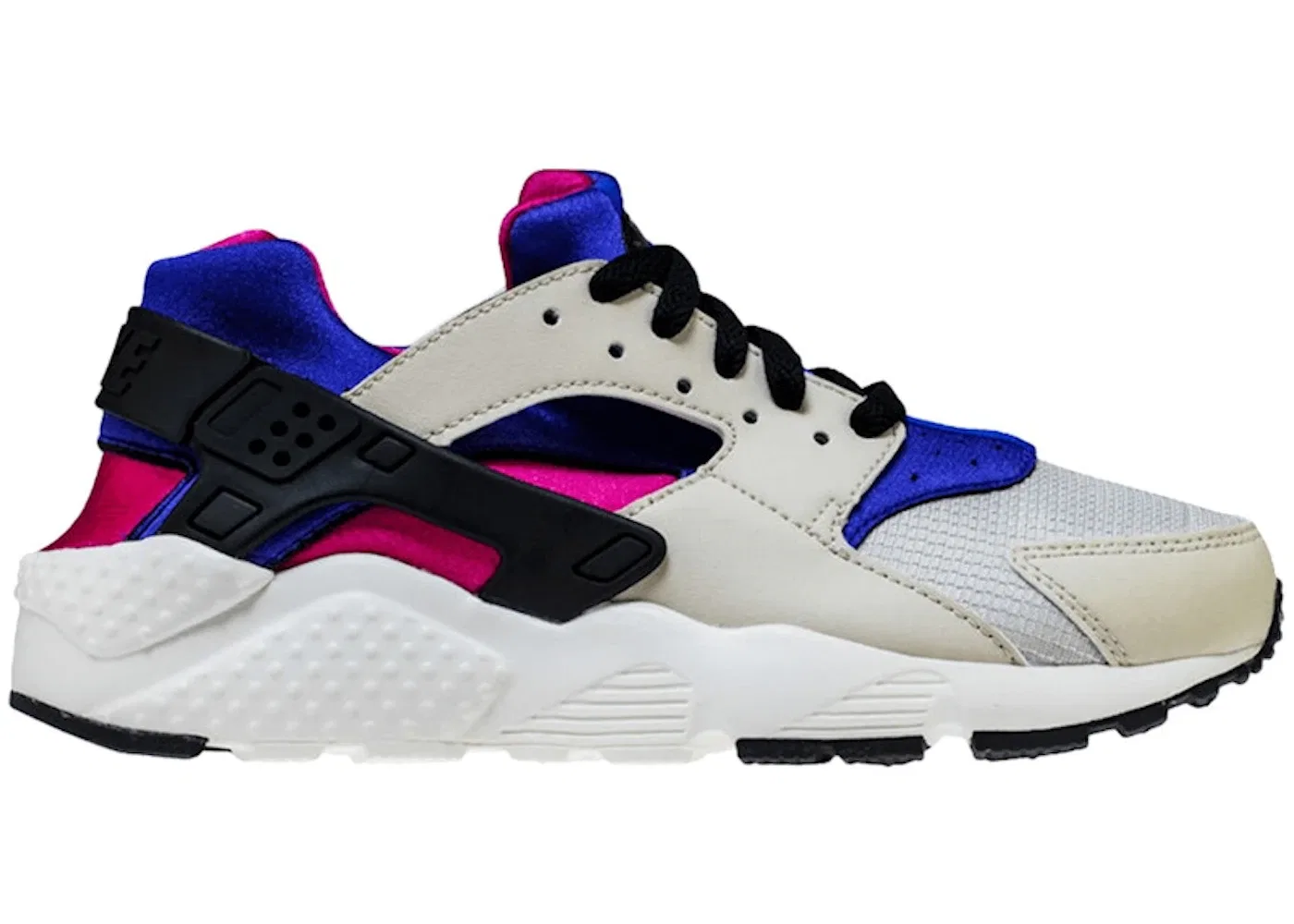 Детские кроссовки Lifestyle Nike Huarache Run, Desert Sand/Black Watermelon/Persion Violet