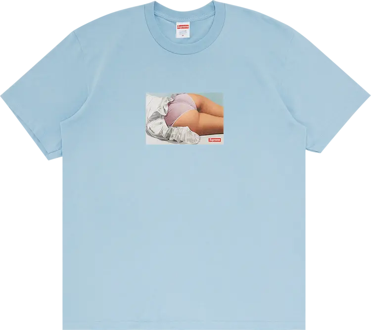 

Футболка Supreme Maude Tee 'Dusty Blue', синий