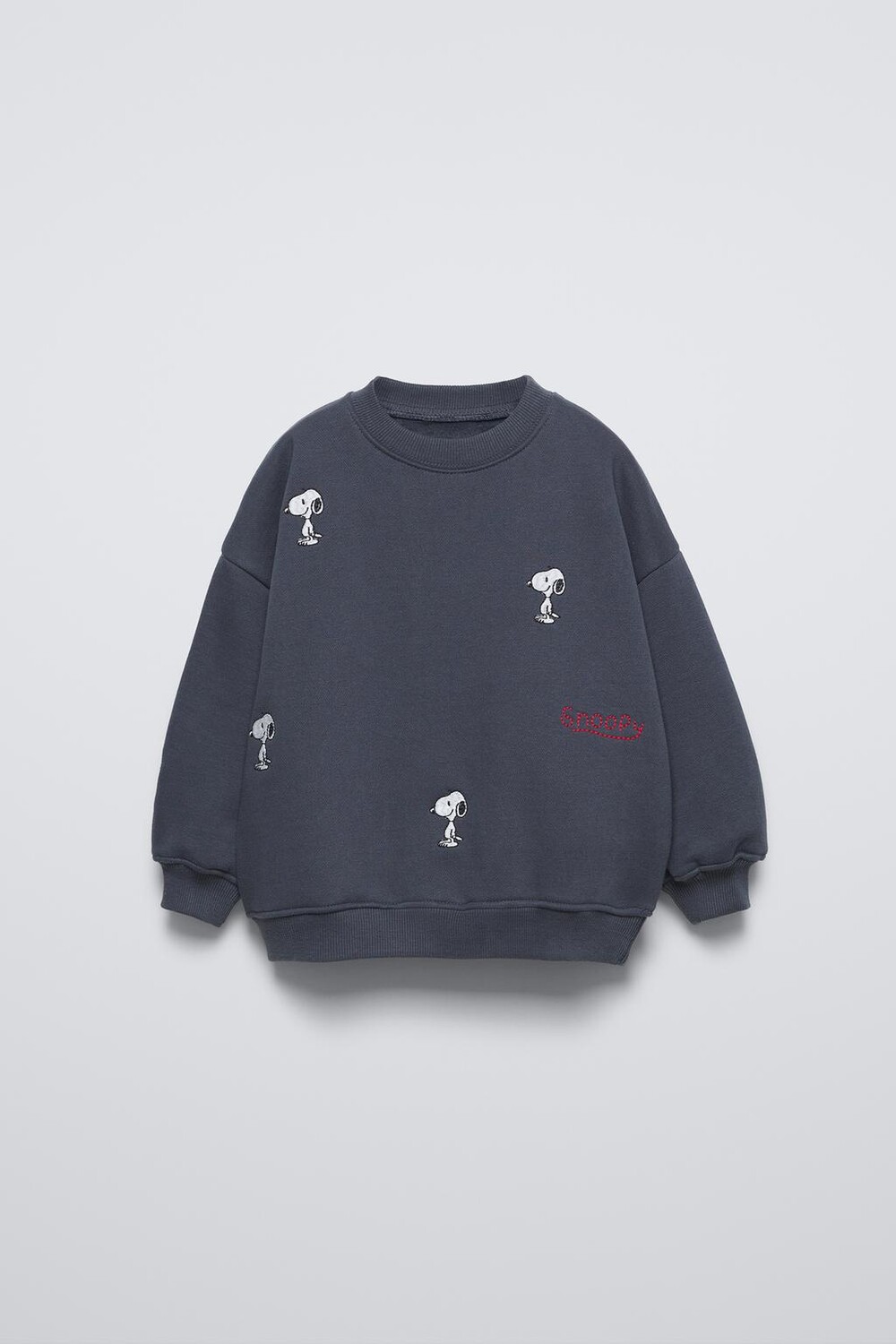 

Толстовка snoopy peanuts ZARA, темно-синий