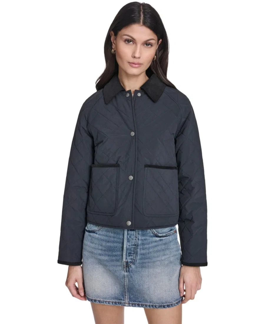 Женская куртка-пуховик Diamond Quilted Levi's, Black