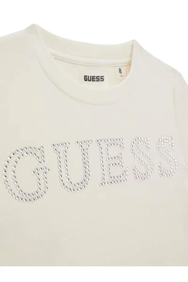 Детская футболка для девочек хлопковая Guess, G012 — фото 2