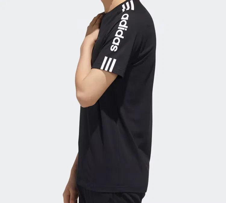 Футболка с коротким рукавом Neo Adidas, черный — фото 4