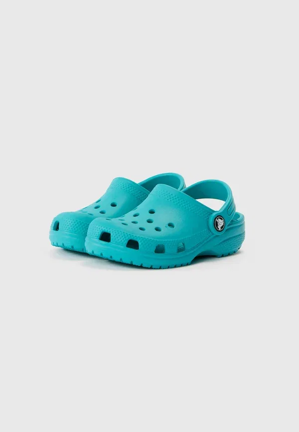 Детские мюли Crocs, бирюзовый — фото 2