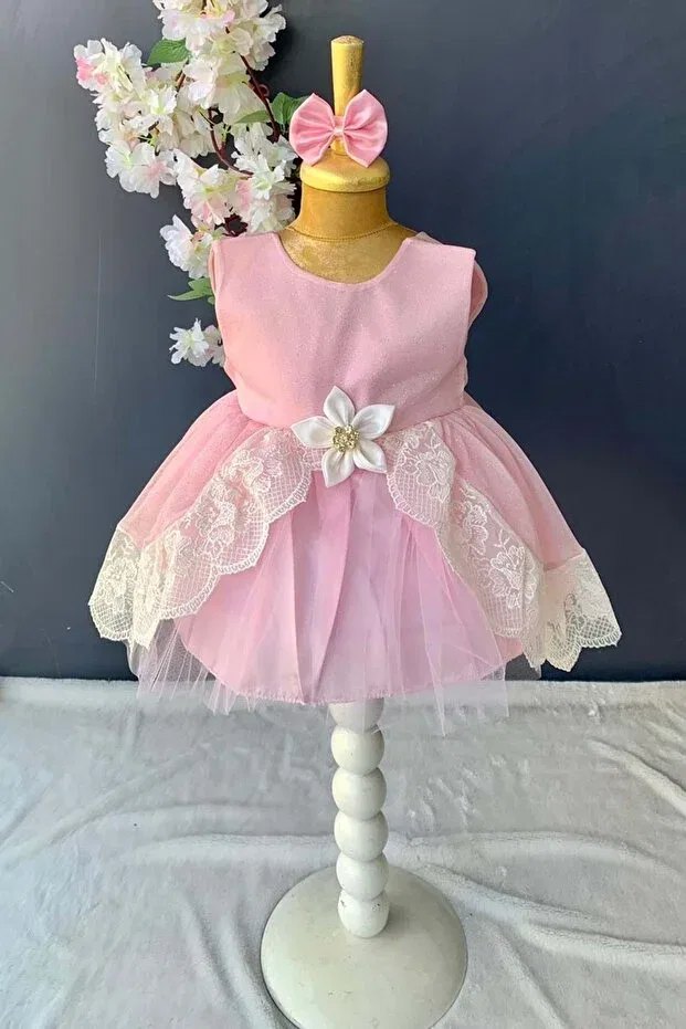 Детское платье для девочек из фатина Fishtail tutu Mnk Baby&Kids, Pink