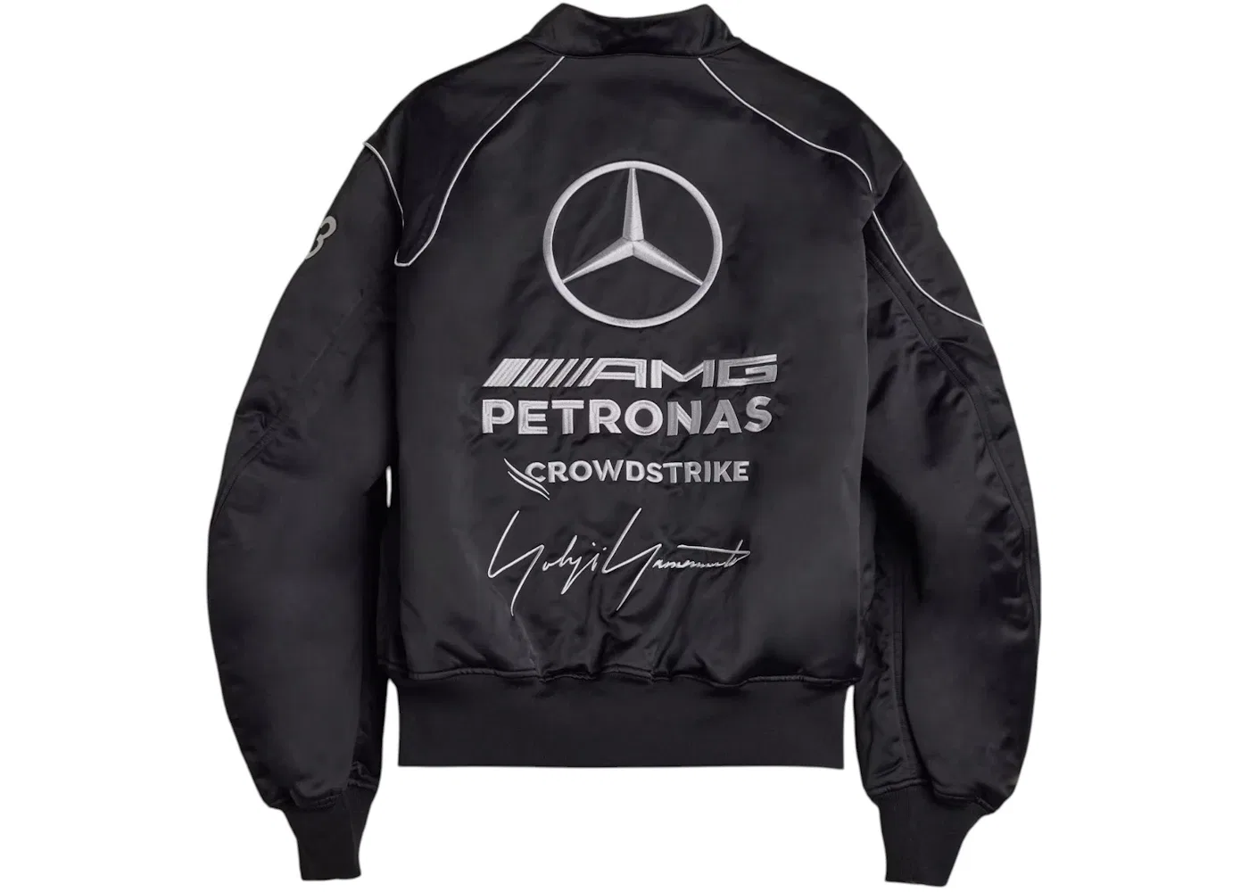 Мужская куртка Y-3 Mercedes AMG Petronas Formula 1 Team Adidas, Black — фото 2