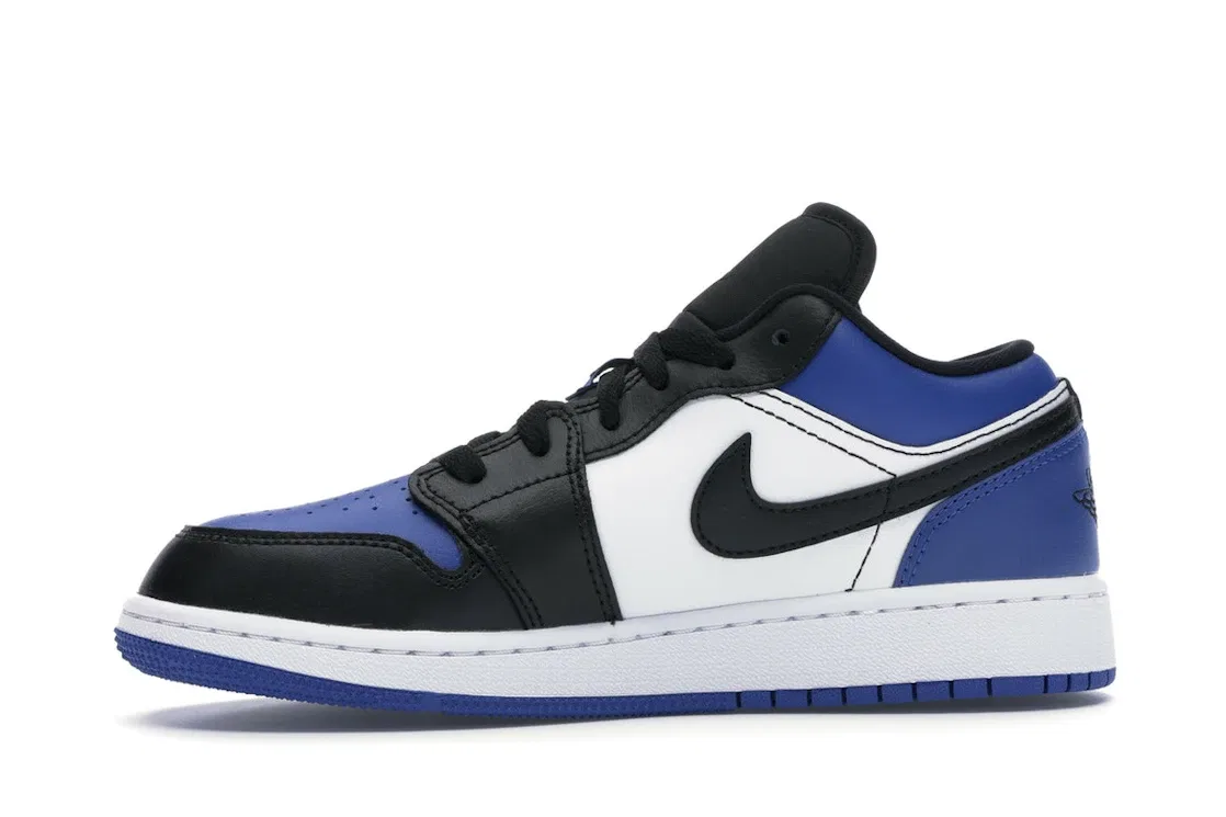 Детские кроссовки Lifestyle с низким верхом Jordan 1 Low Royal Toe Jordan, Sport Royal White Black — фото 3