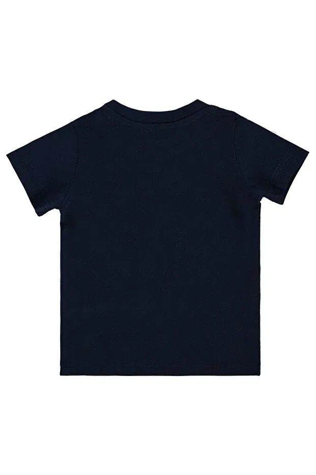 Детская футболка с принтом Little Mariner Civil Baby, Navy Blue — фото 2