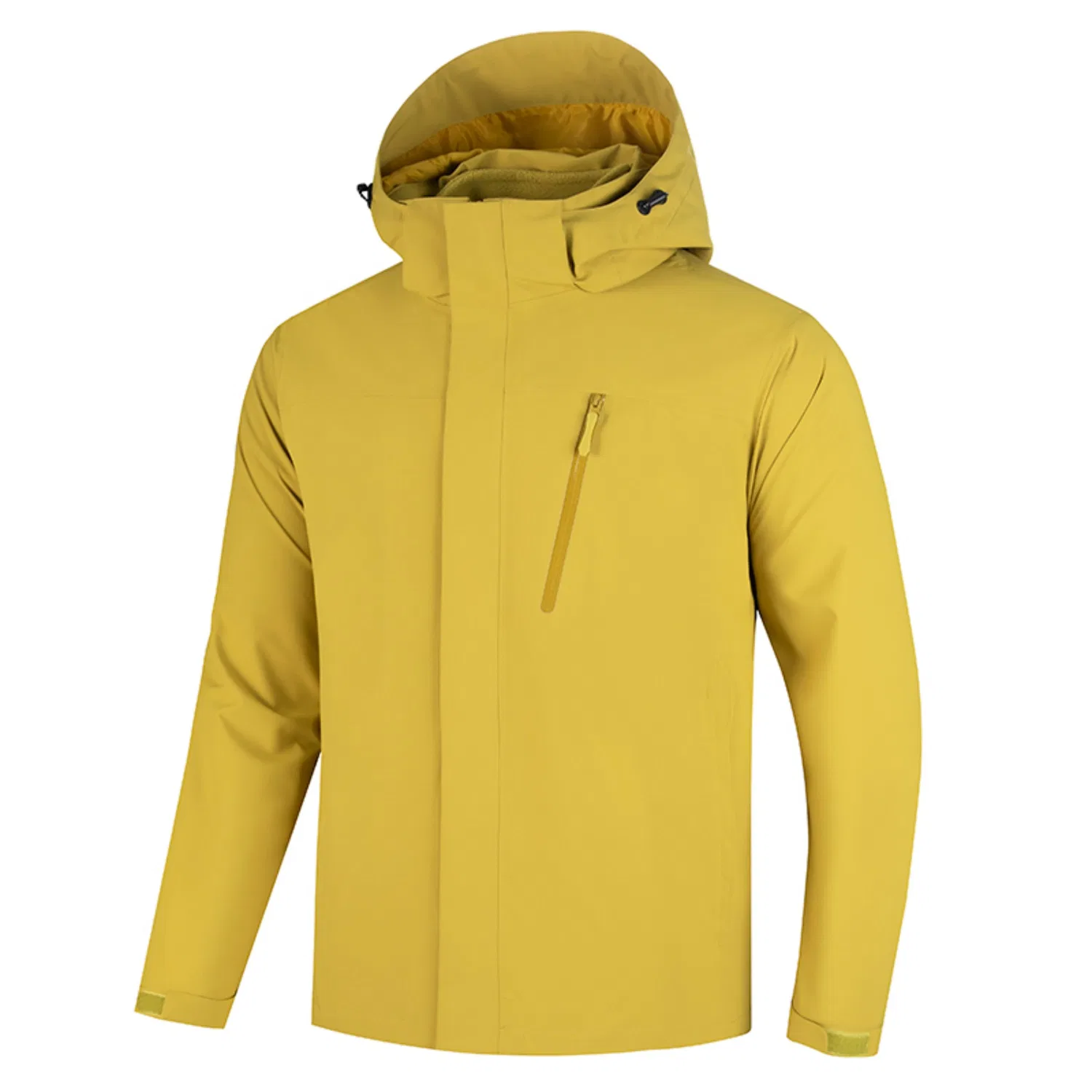Детская ветровка Red bean, 3-в-1, с отстегивающимся флисовым подкладом, Yellow Cream