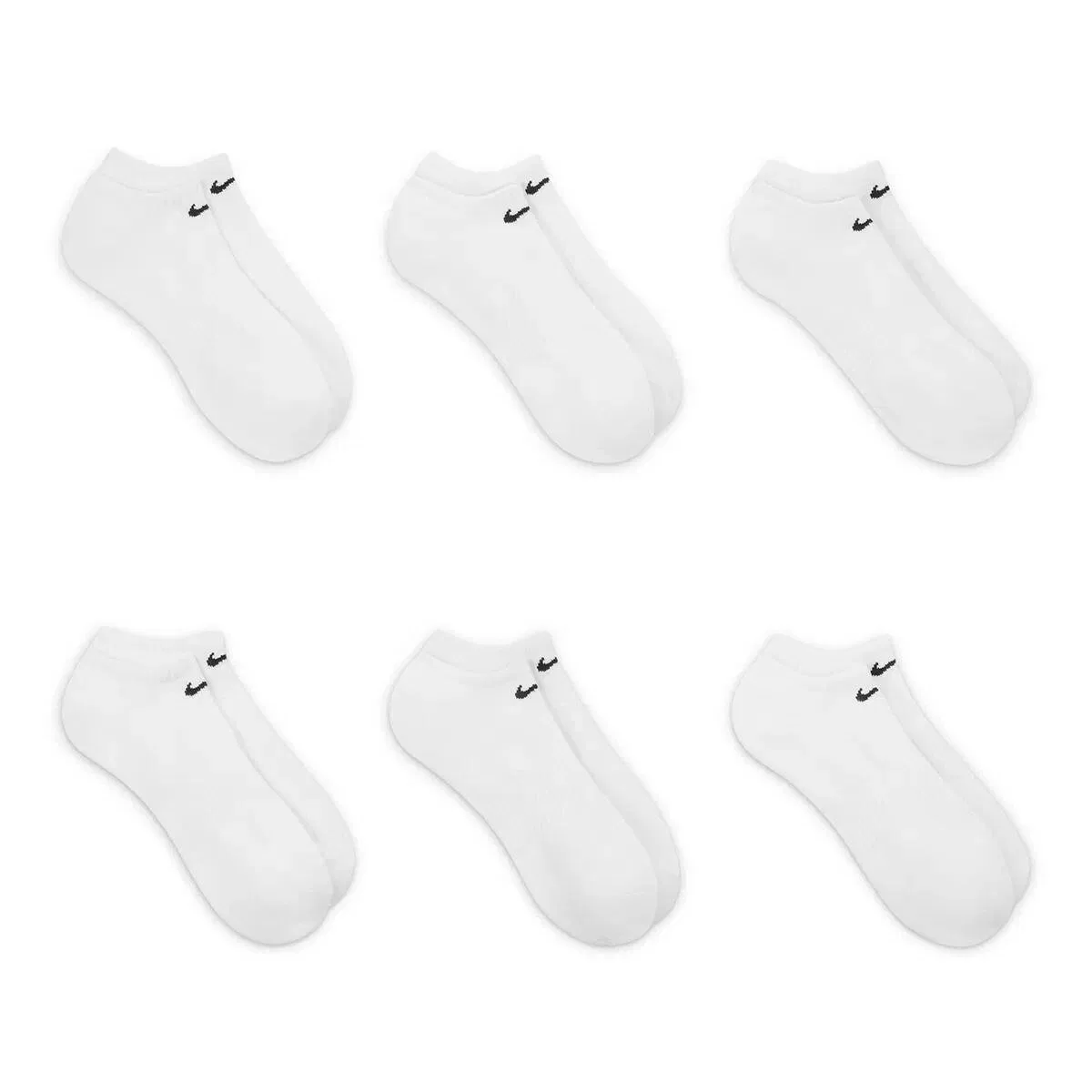 Носки Nike Everyday Cushioned No-Show, Цвет Weiss — фото 3