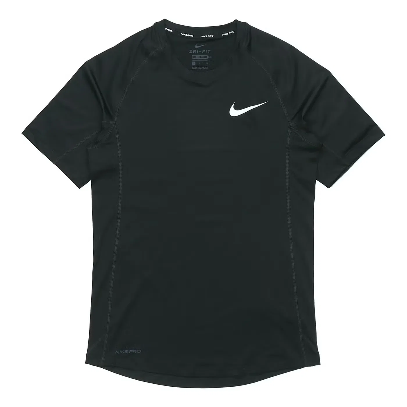 Футболка тренировочная с коротким рукавом Nike, черный