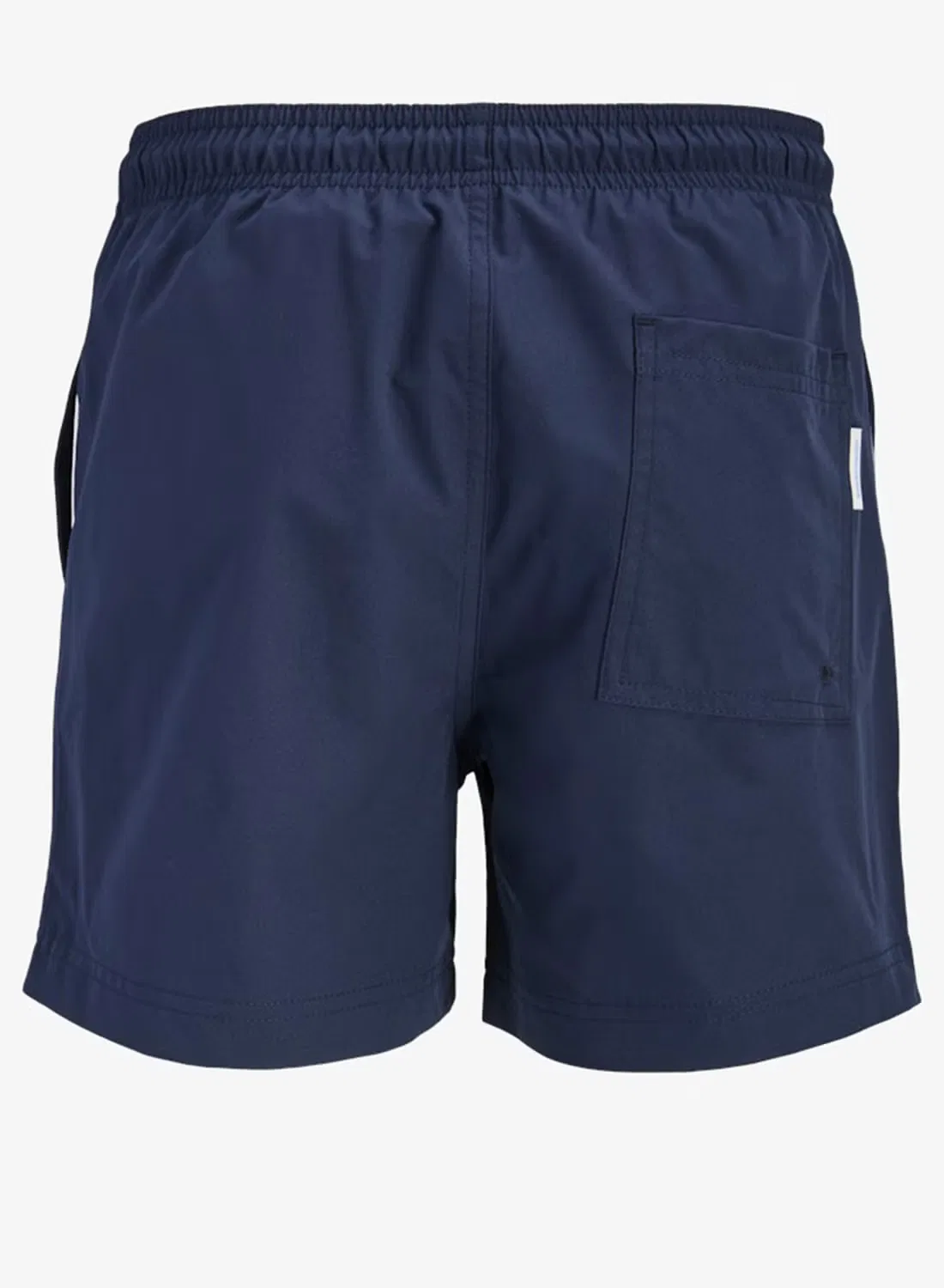 Шорты для плавания с логотипом и завязками Jack & Jones Junior, темно-синий — фото 2