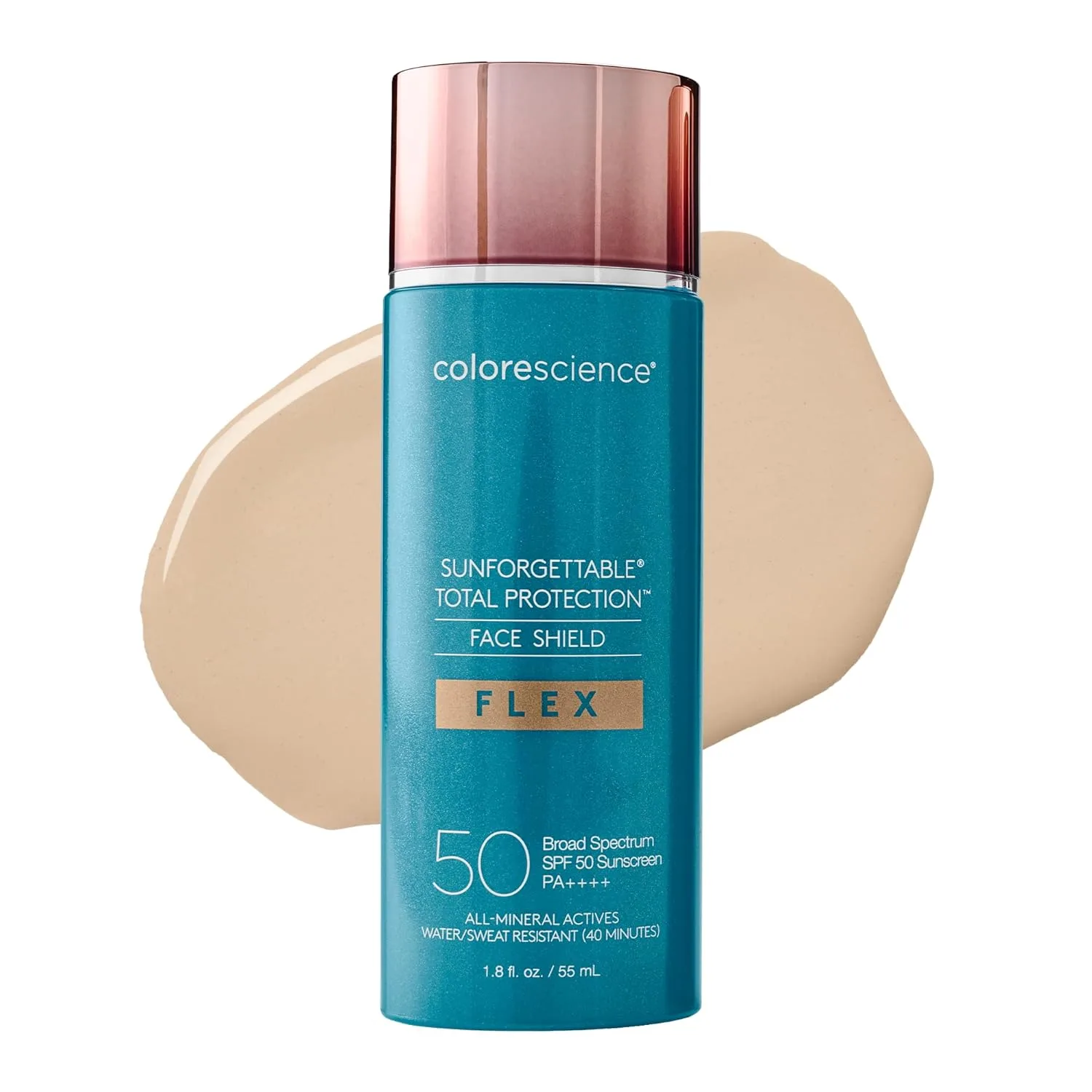 Защитный лицевой щиток Colorescience Total Protection Face Shield Flex SPF 50, 1,8 жидких унций., Fair
