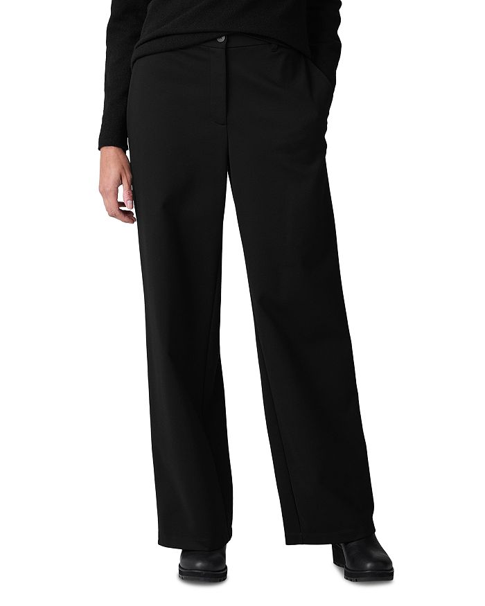 

Широкие брюки Eileen Fisher, черный