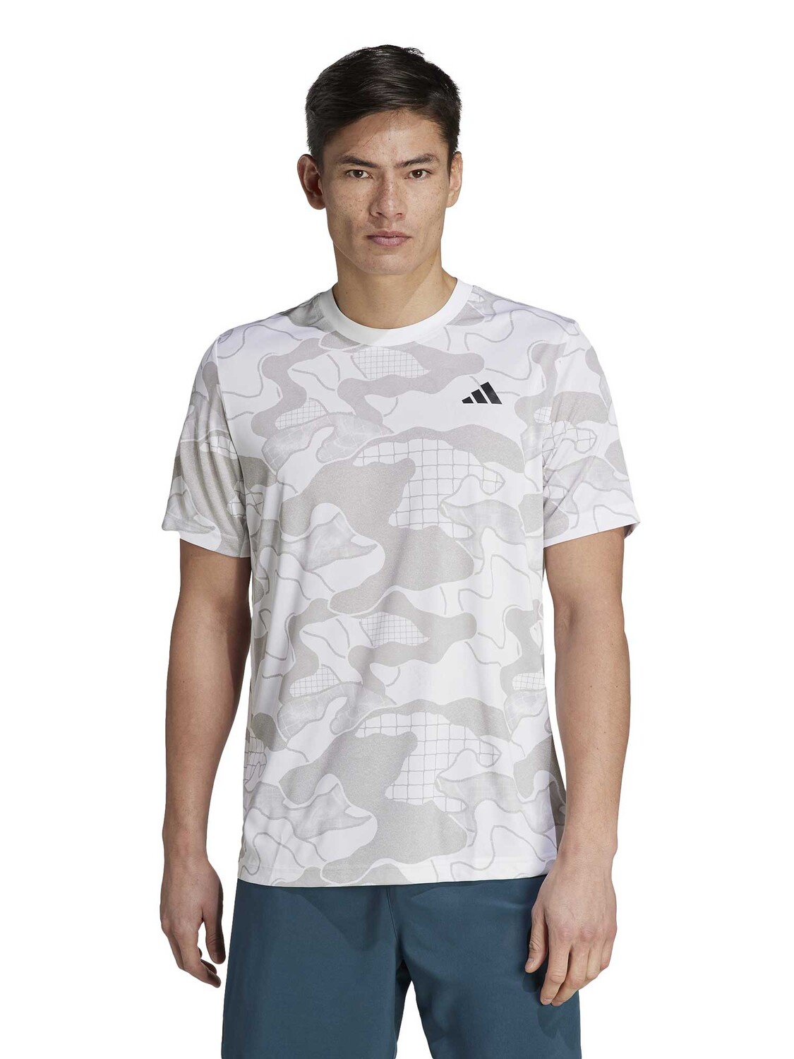 

Футболка Adidas Performance Club Graphic Tennis, белый