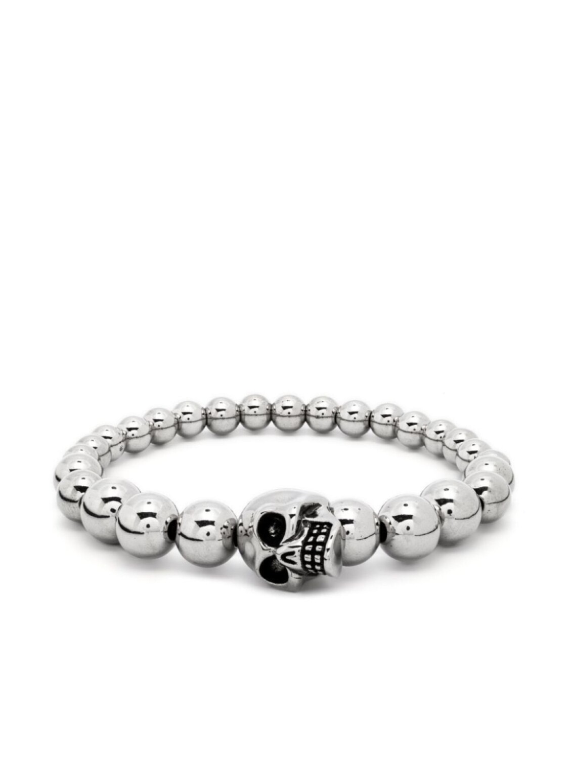 

Браслет из бусин Alexander McQueen, серебряный
