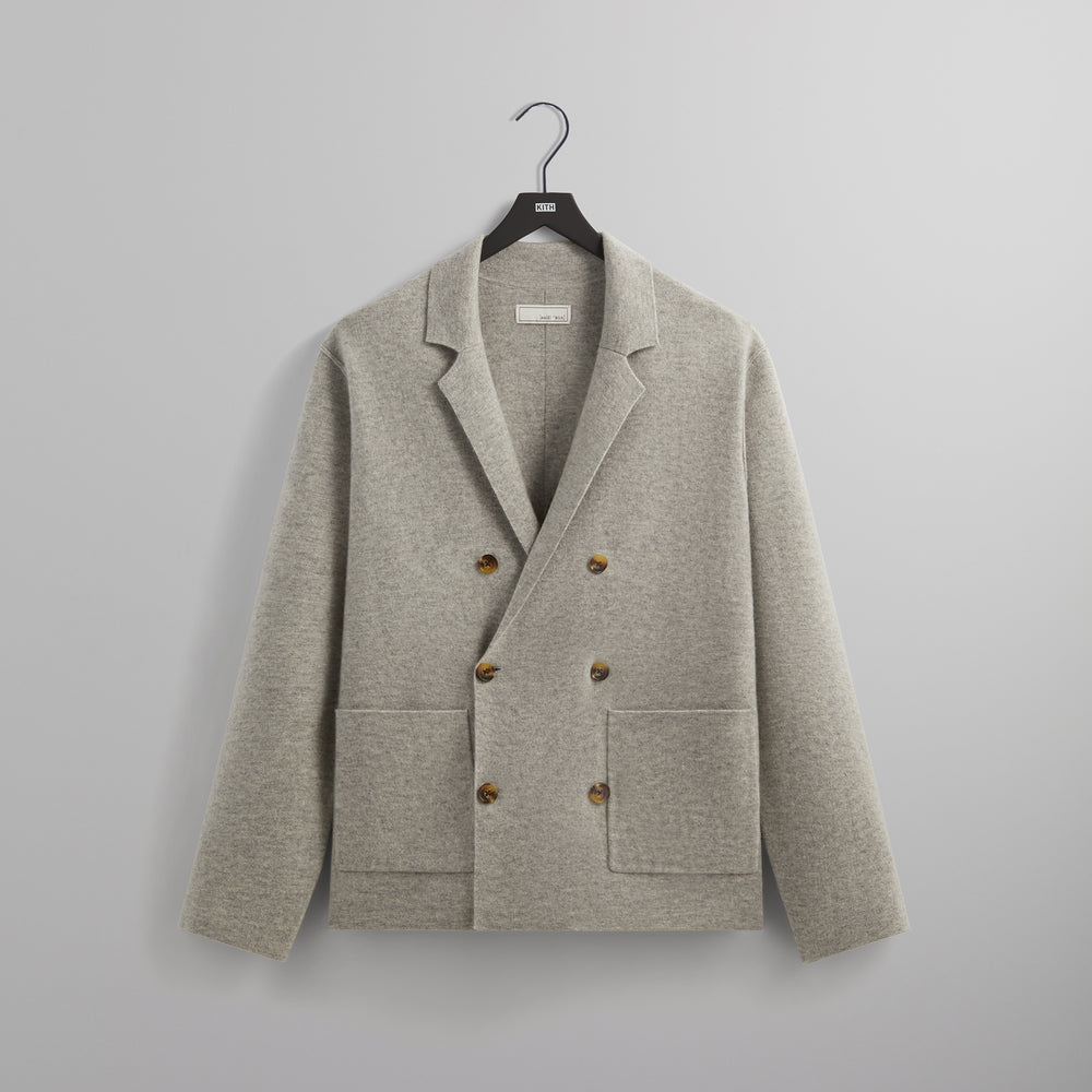 

Куртка &Kin Cashmere Raya Double Breasted Blazer, цвет Medium Heather Grey