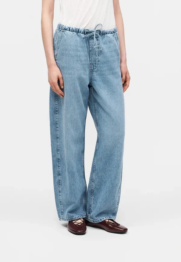 Джинсы Easy barrel dylan relaxed fit Gap, светло-индиго
