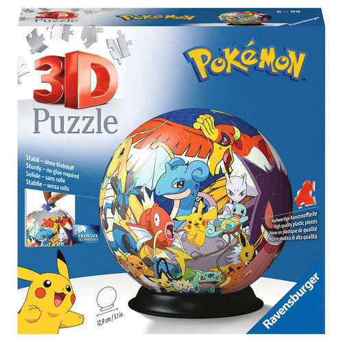 

Пазлы Pokemon 3D Puzzle, 72 Pieces