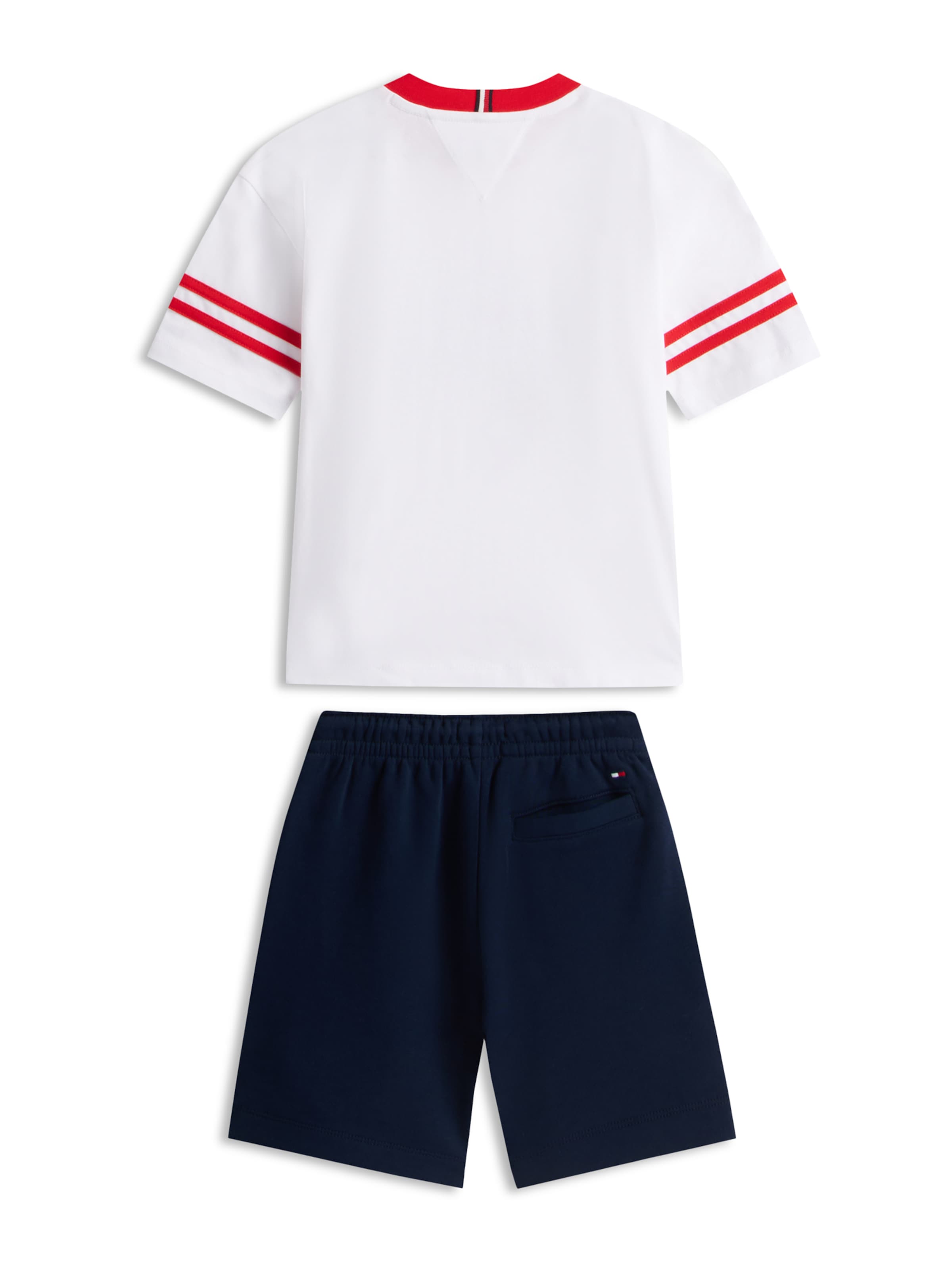 TOMMY HILFIGER Футболка 'TAKE IT EASY' в цвете Navy, White — фото 3
