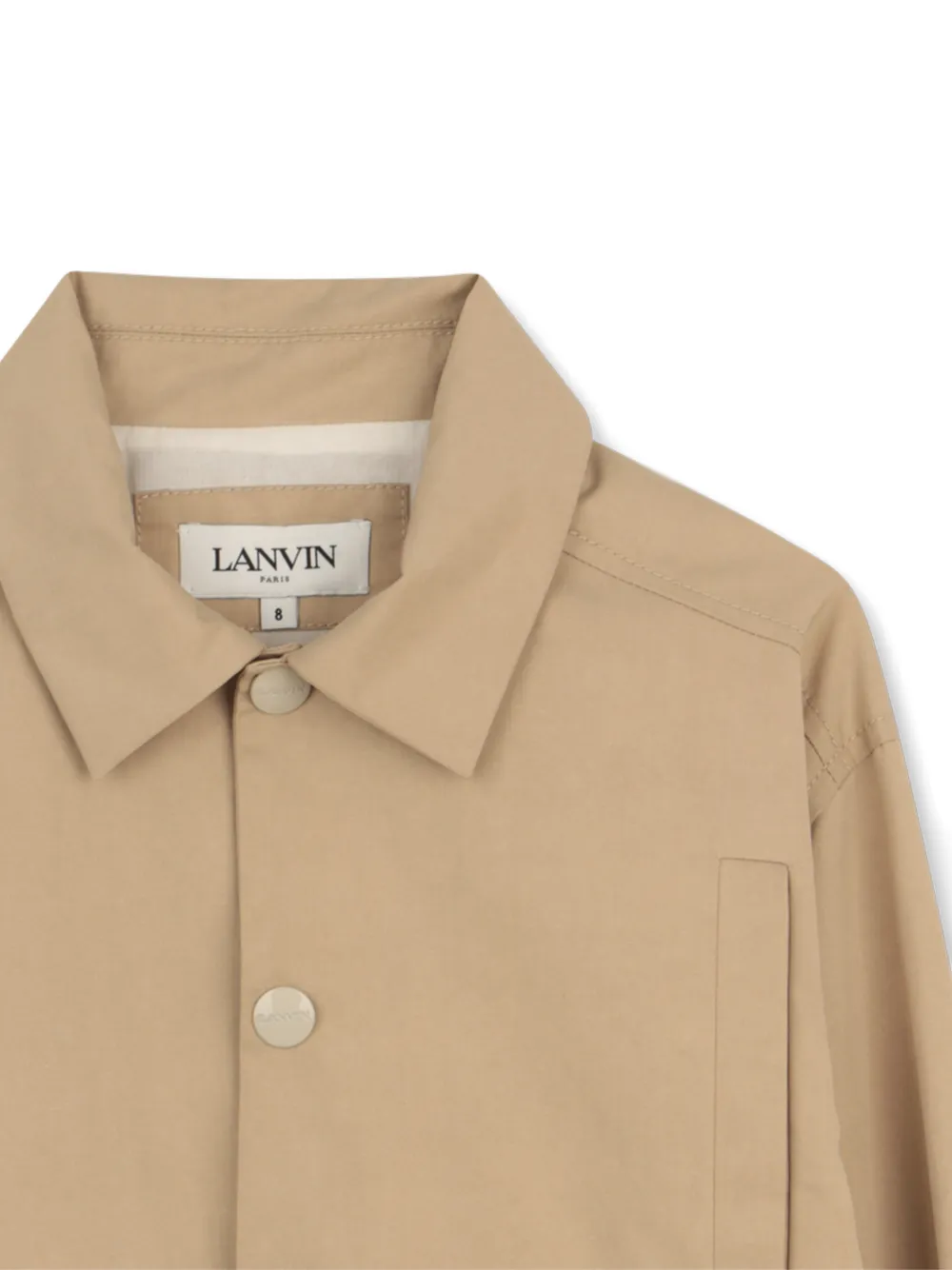 Куртка с карманами Lanvin Enfant, бежевый — фото 3