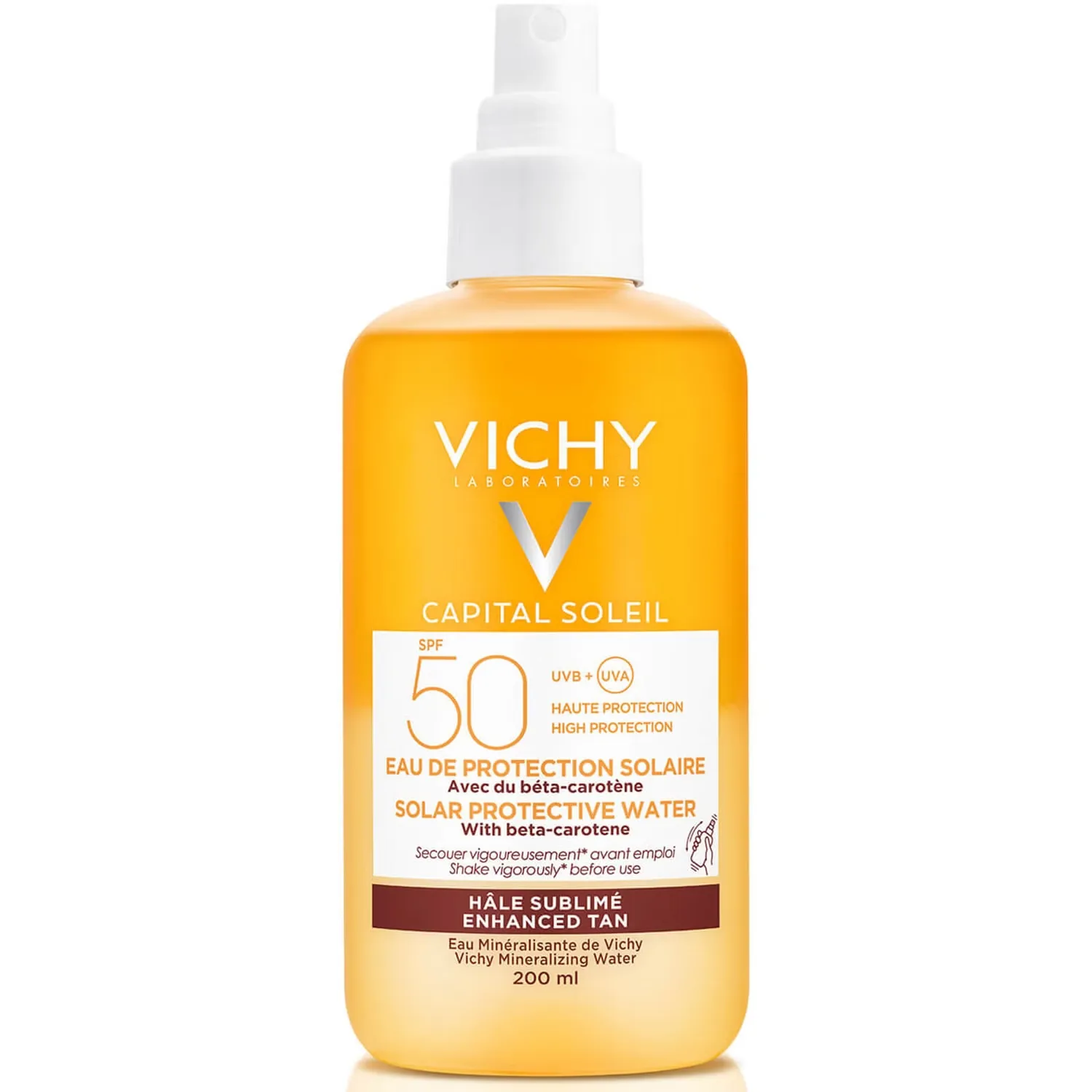 

Capital Soleil Солнцезащитная вода для загара SPF50 200 мл Vichy