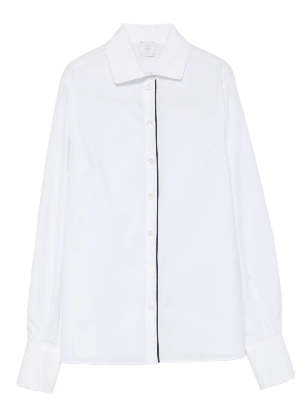 

Рубашка со швами Eleventy, белый