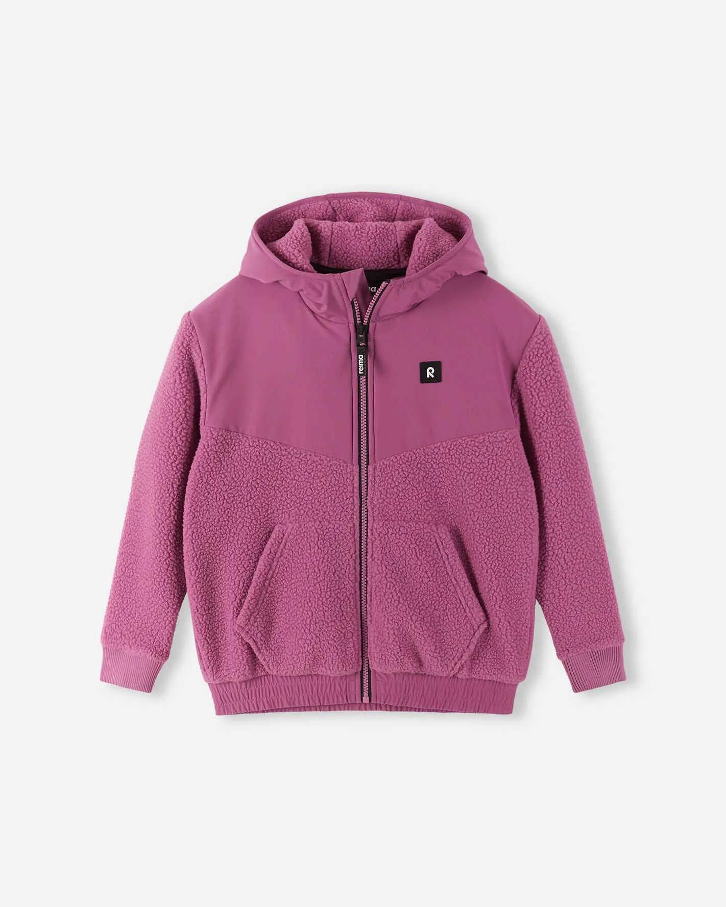 

Детская флисовая куртка Самота Reima, цвет Red Violet