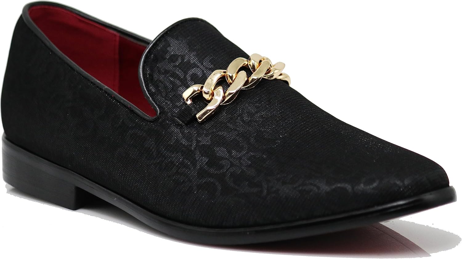 

Мужские винтажные сатиновые шелковистые лоферы ARK1 с цветочным узором, для вечернего наряда, дизайнерская модель Enzo Romeo, черный