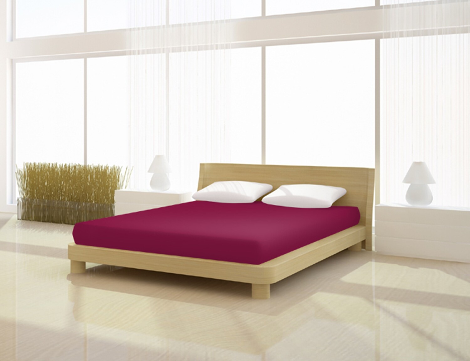 

Простыня Mr.Sandman Jersey classic 90 100 x 200 см, цвет brombeer