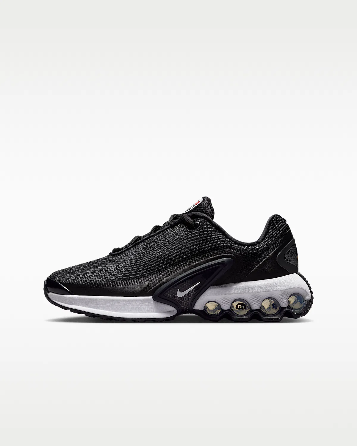 Кроссовки Nike Air Max Dn для старших детей, Black/Dark Grey/Black/White