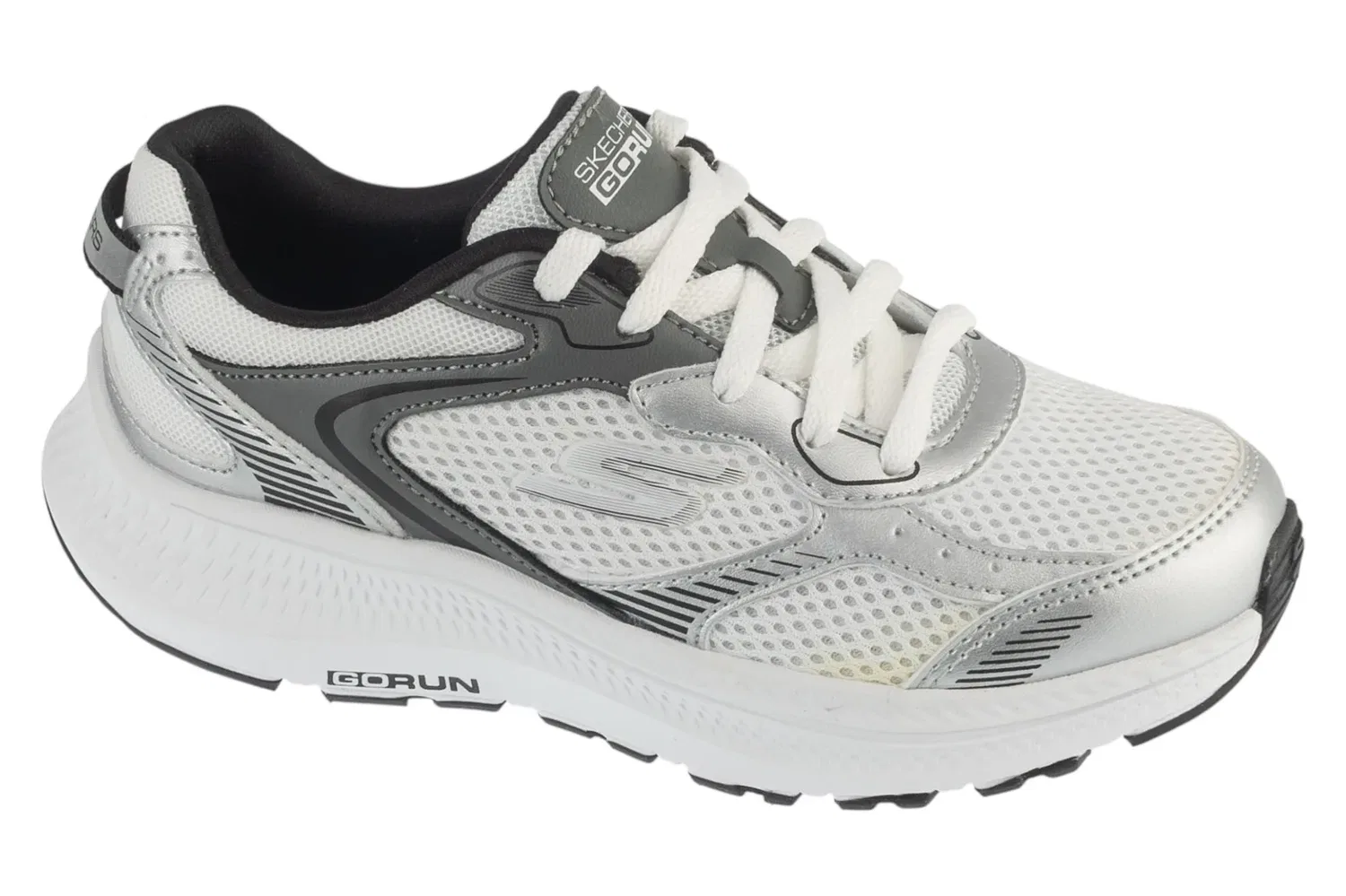 Кроссовки для тренировок, белые, Skechers, белый