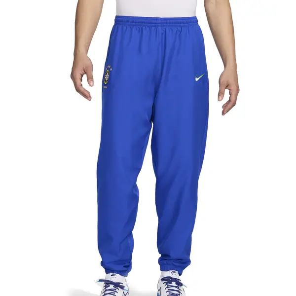 

Брюки brazil 1998 reissue soccer replica track pants 'lyon blue' Nike, белый