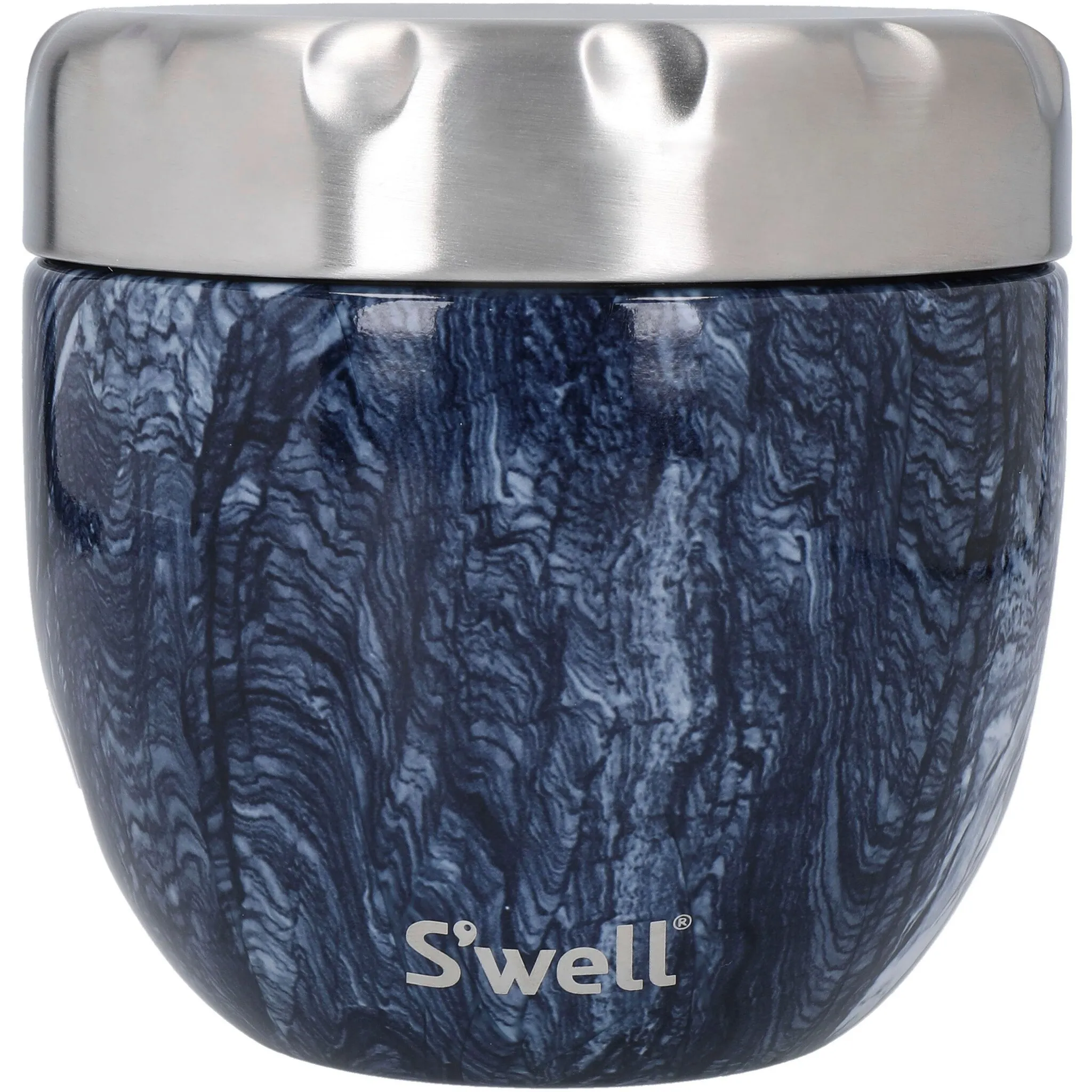 

Термоконтейнер S'well "Calacatta S'well Eats миска для еды 2-в-1", (1 шт.), ВАКУУМНО-ИЗОЛЯЦИОННАЯ КОНСТРУКЦИЯ, 363 мл, цвет Azurit-Marmor