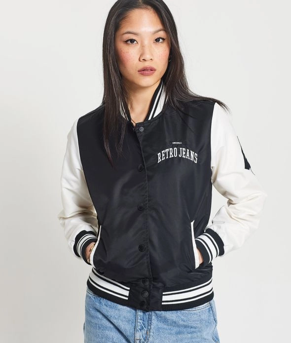 

Бомбер Penn Retro Jeans, черный