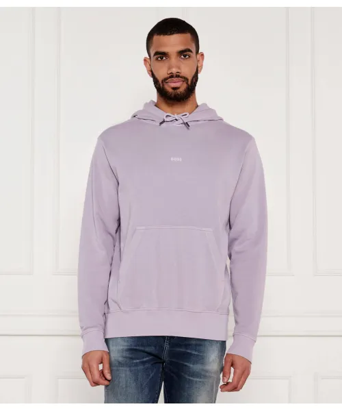 

Толстовка we_dye_hood Regular fit Boss Orange, фиолетовый