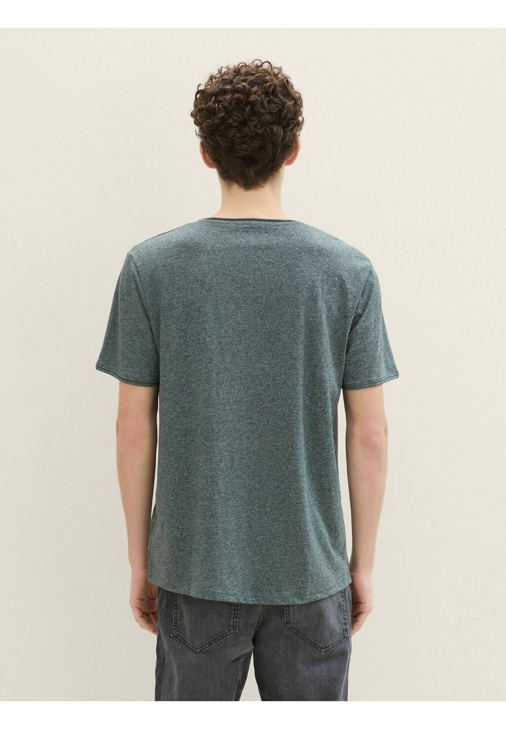 

Базовая футболка TOM TAILOR DENIM, темно-зеленый