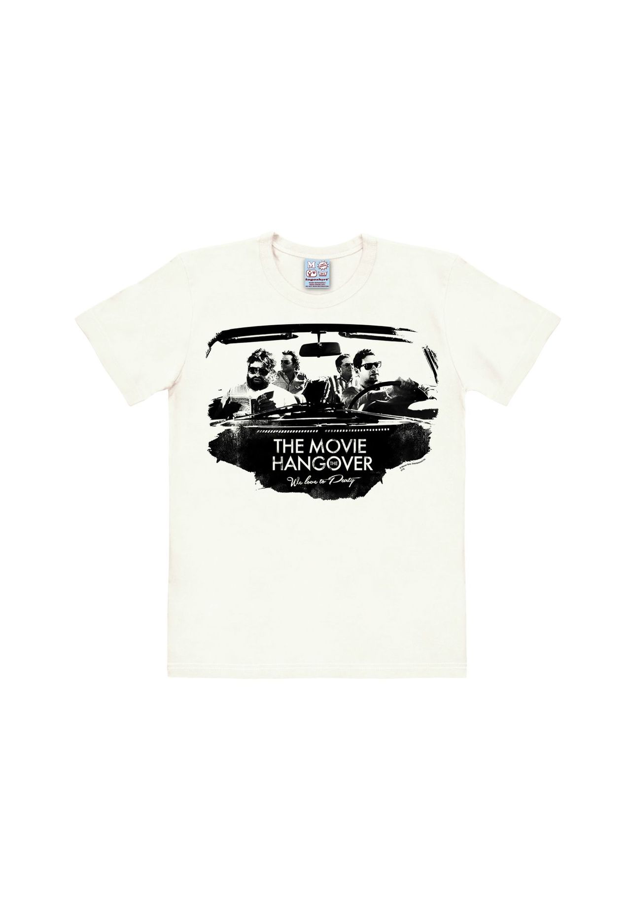 

Футболка Easyfit Hangover - Мы любим вечеринки LOGOSHIRT, цвет Almost White