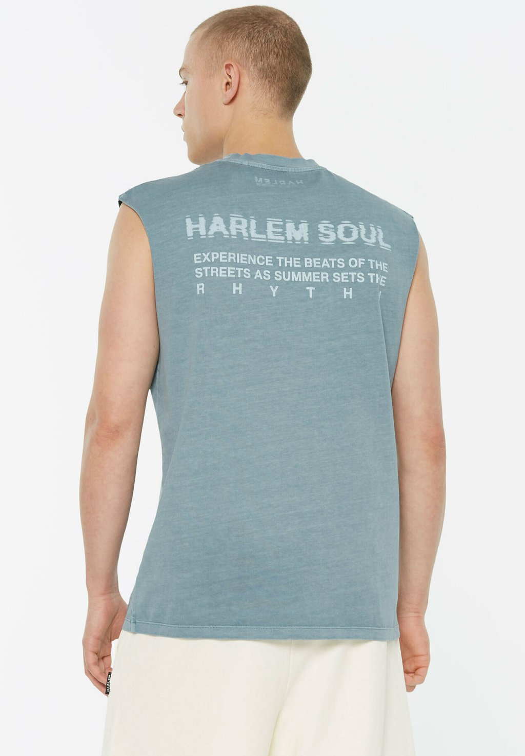 

Майка THE-O MUSKEL PRINTED Harlem Soul, синий